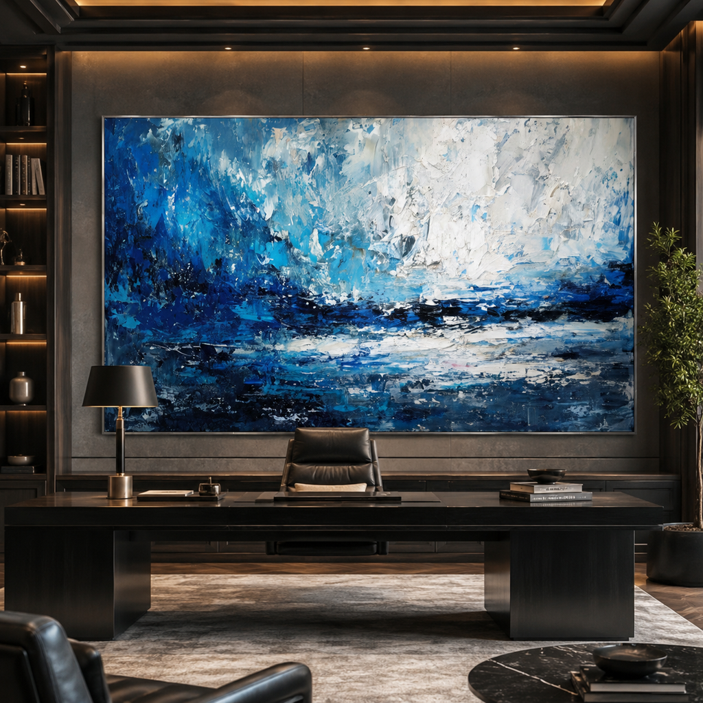 AVIORART Ocean Breath Wall Art Canvas