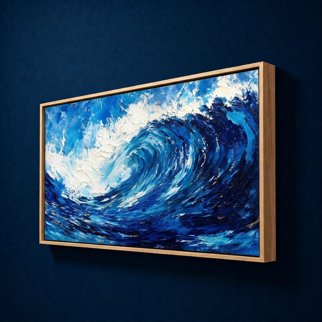 AVIORART Ocean's Power Wall Art Canvas