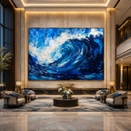 AVIORART Ocean's Power Wall Art Canvas
