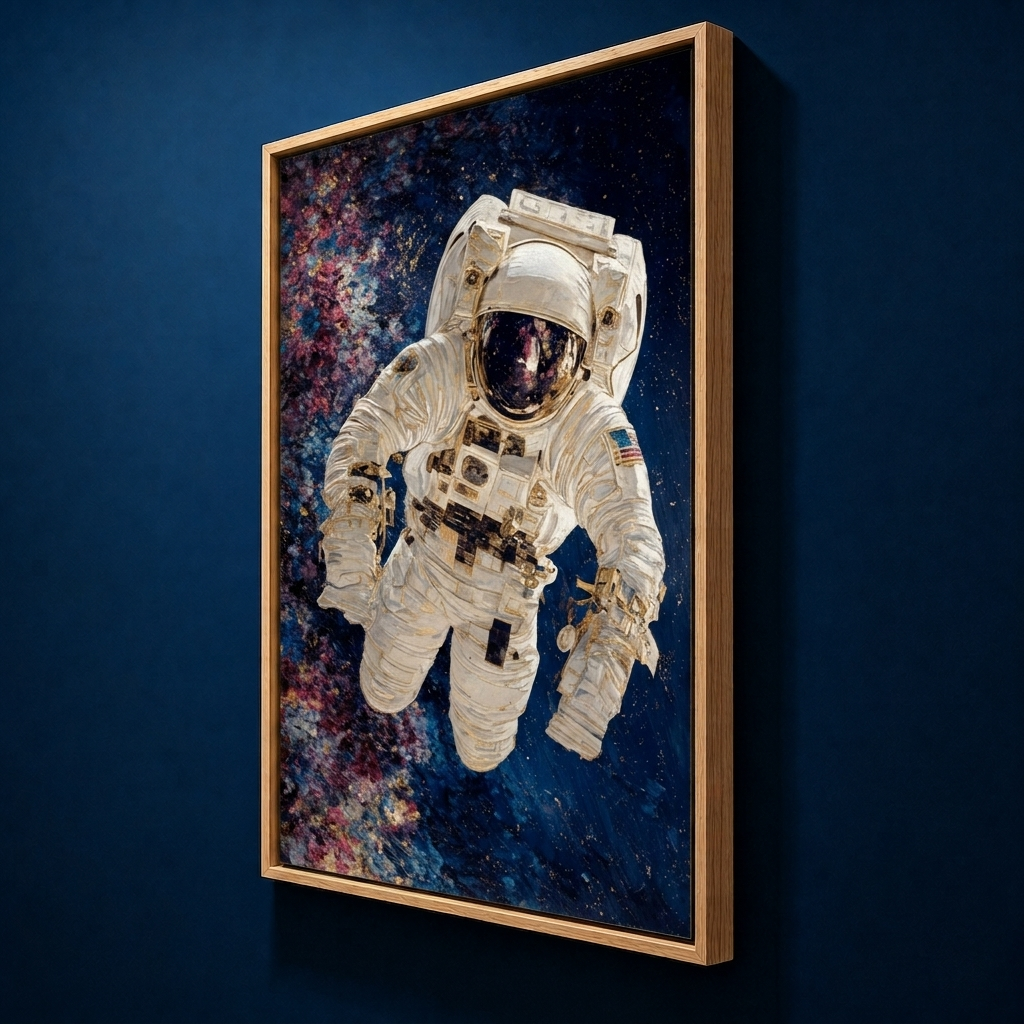 AVIORART One Giant Leap Wall Art Canvas