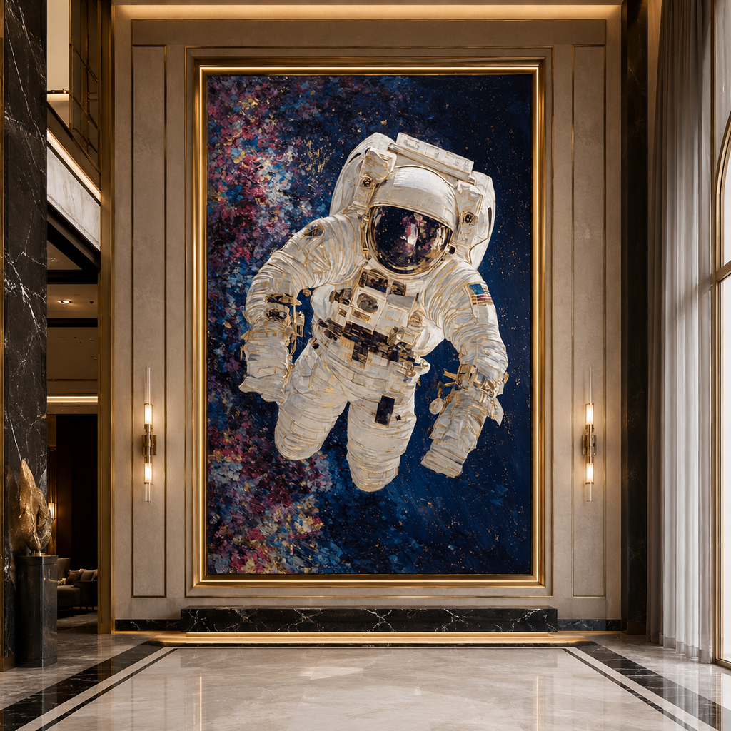 AVIORART One Giant Leap Wall Art Canvas