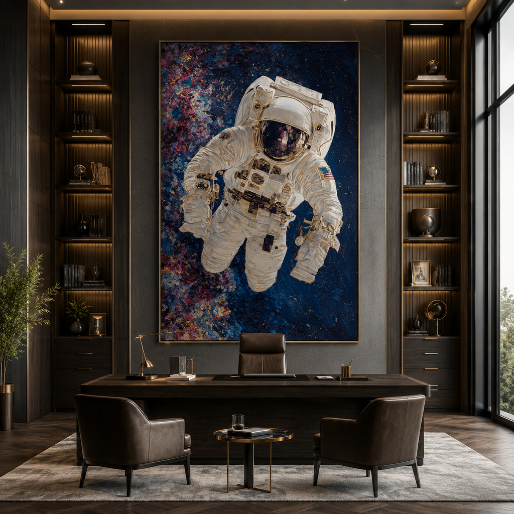 AVIORART One Giant Leap Wall Art Canvas