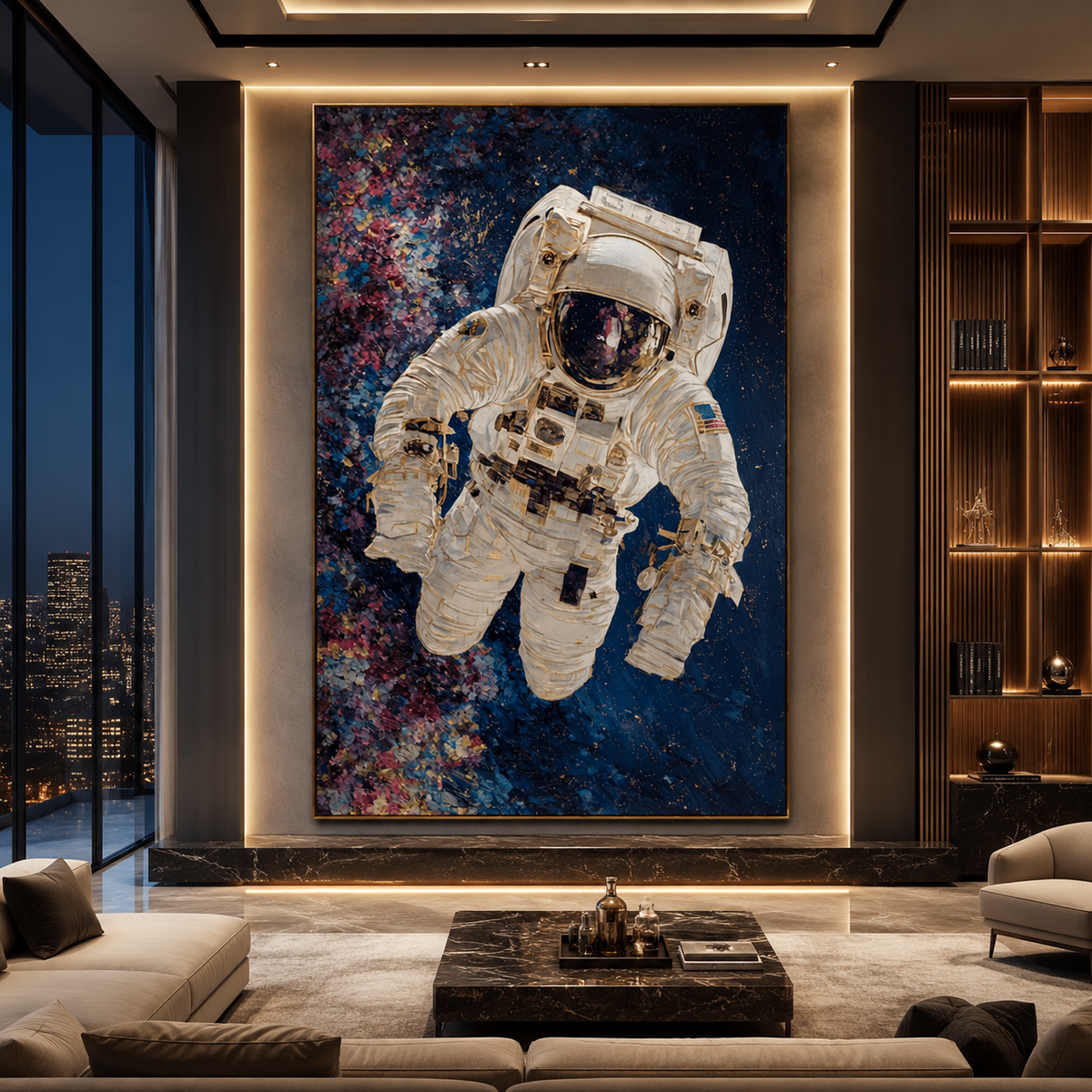 AVIORART One Giant Leap Wall Art Canvas