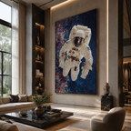 AVIORART One Giant Leap Wall Art Canvas