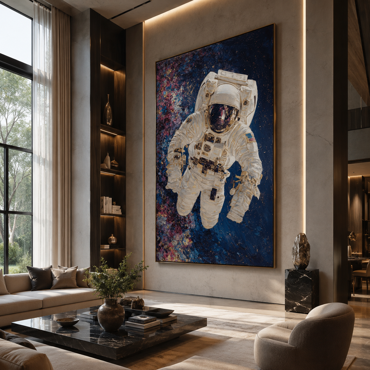 AVIORART One Giant Leap Wall Art Canvas
