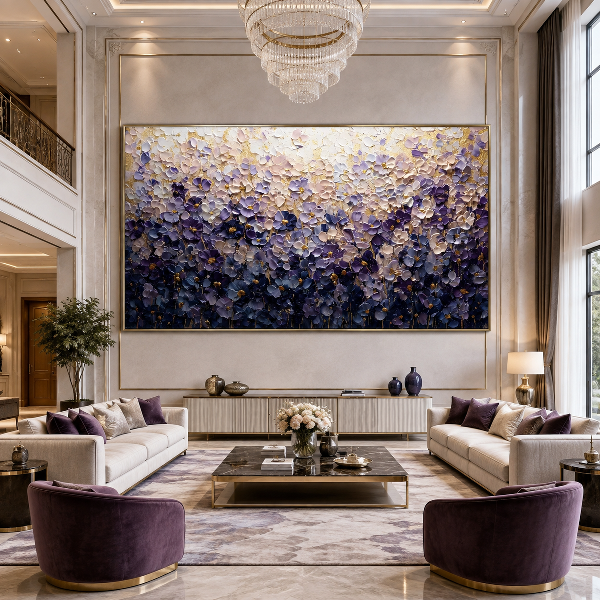 AVIORART One Thousand Blooms Wall Art Canvas