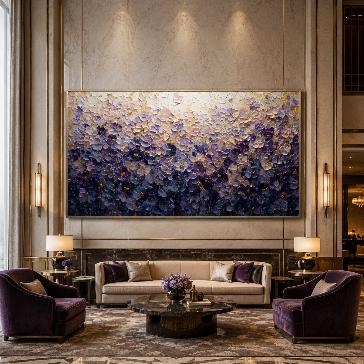 AVIORART One Thousand Blooms Wall Art Canvas
