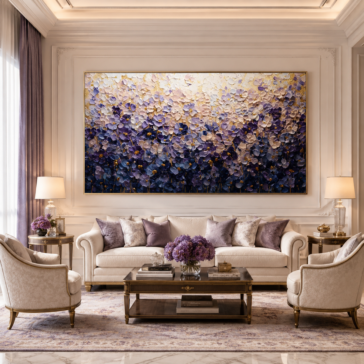 AVIORART One Thousand Blooms Wall Art Canvas