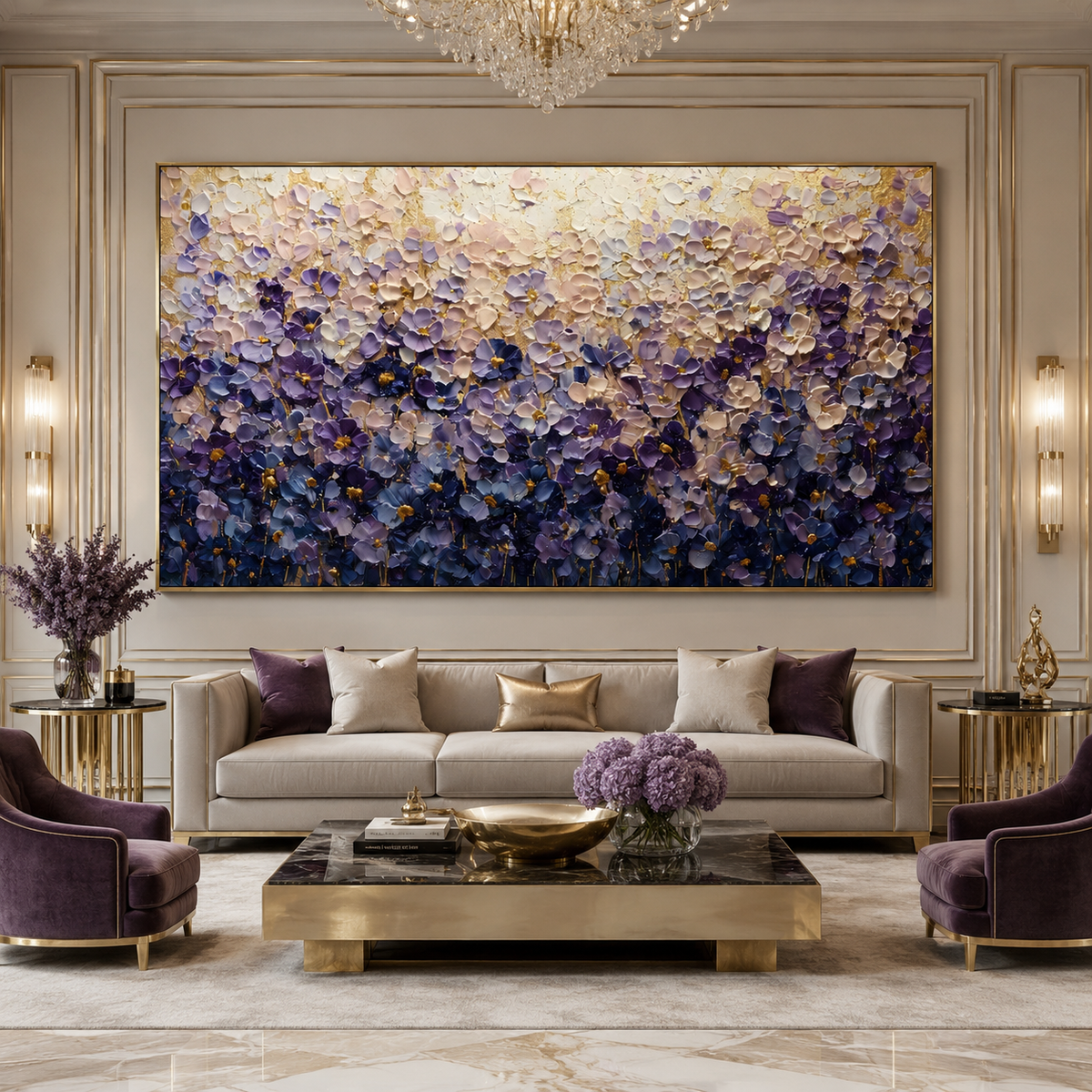 AVIORART One Thousand Blooms Wall Art Canvas