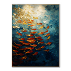 AVIORART Opulent Currents Wall Art Canvas