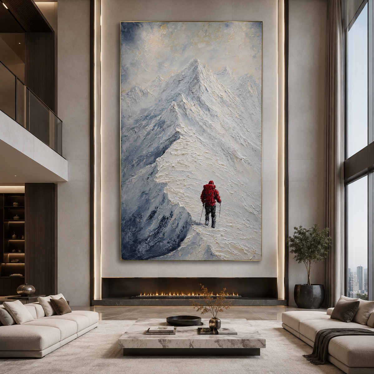 AVIORART Overcoming Challenges Wall Art Canvas