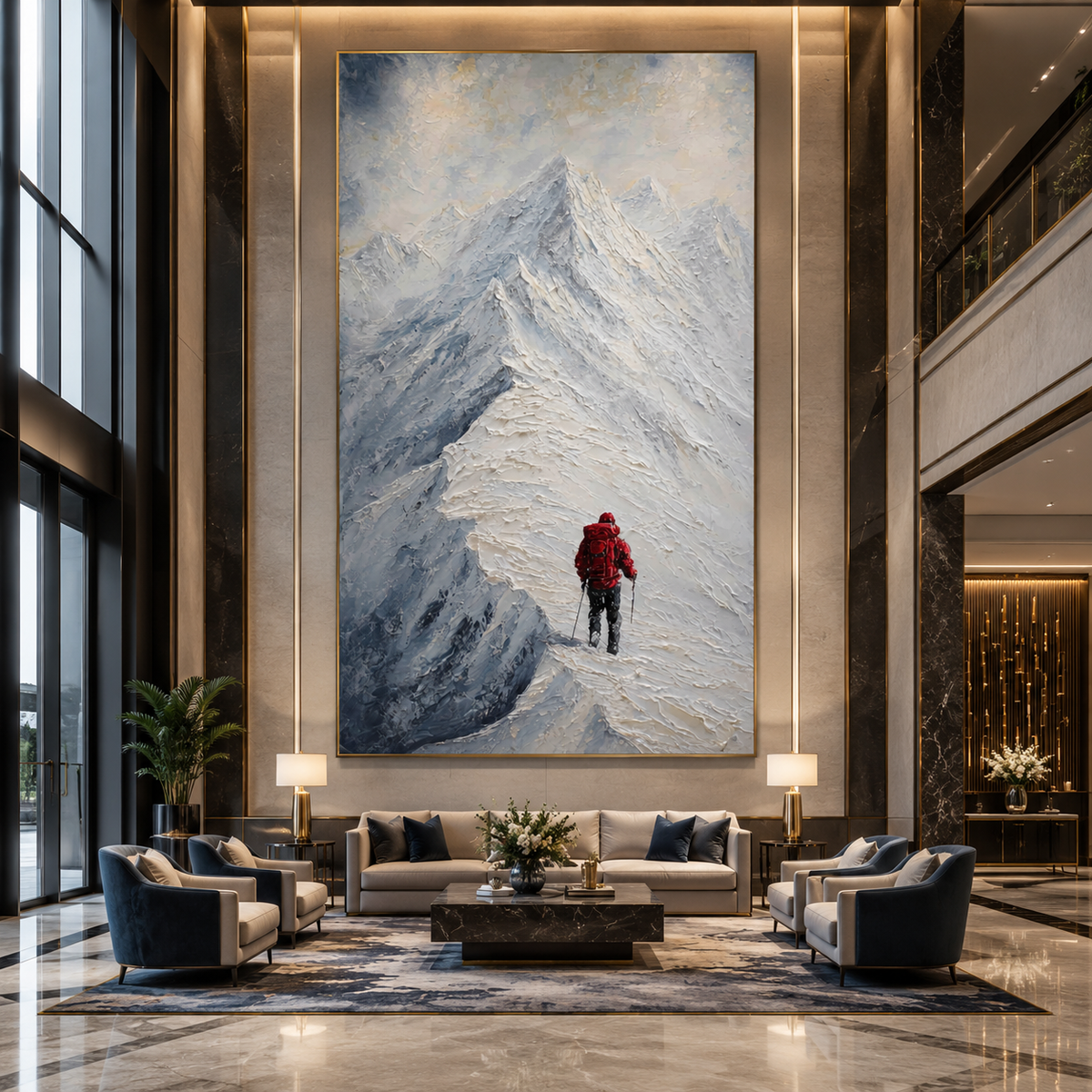 AVIORART Overcoming Challenges Wall Art Canvas