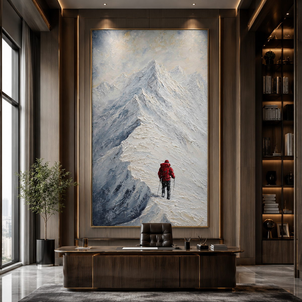 AVIORART Overcoming Challenges Wall Art Canvas