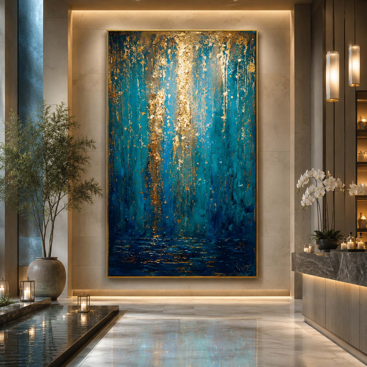 AVIORART Overflow Wall Art Canvas