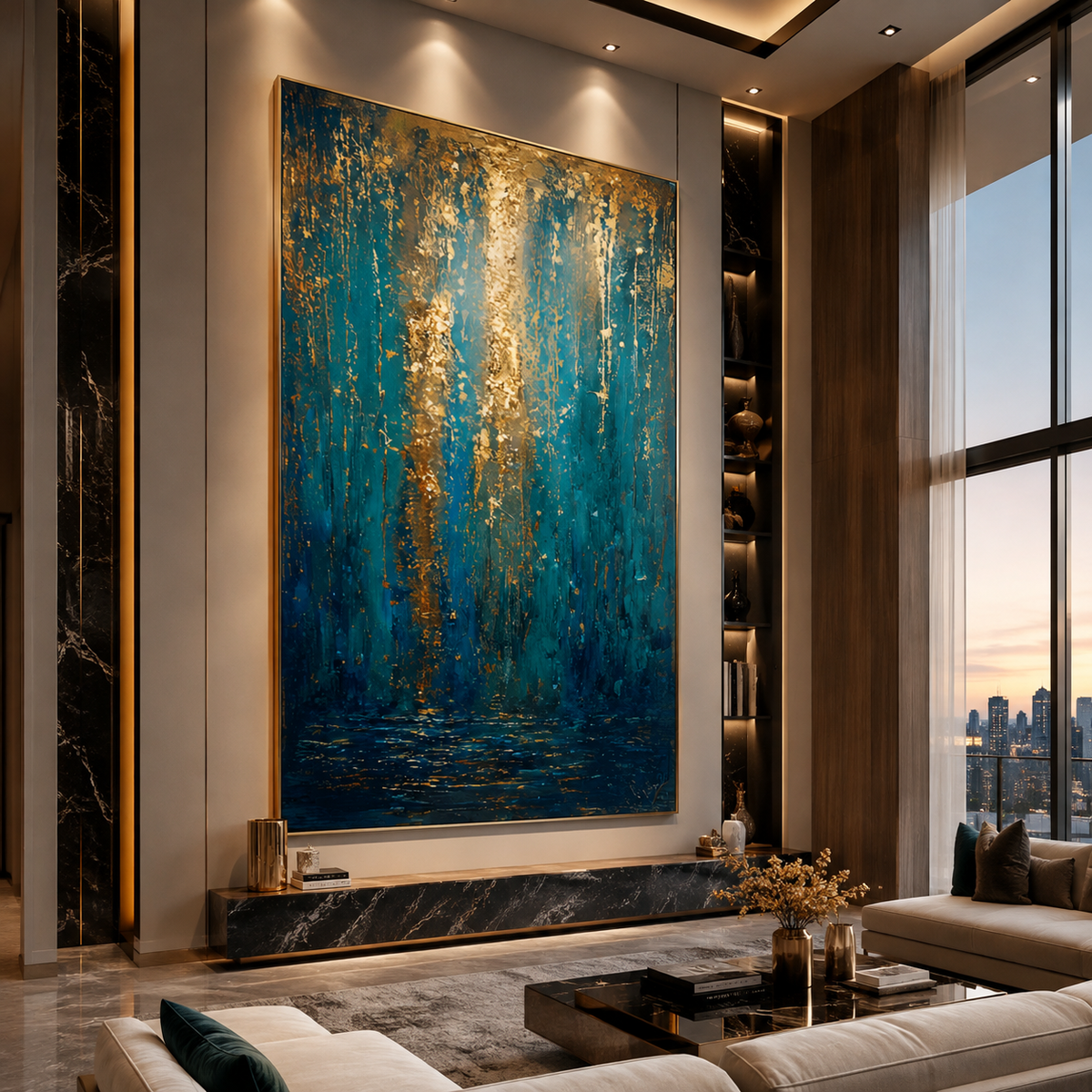 AVIORART Overflow Wall Art Canvas