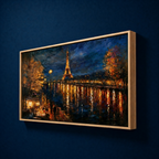 AVIORART Paris After Dark Wall Art Canvas