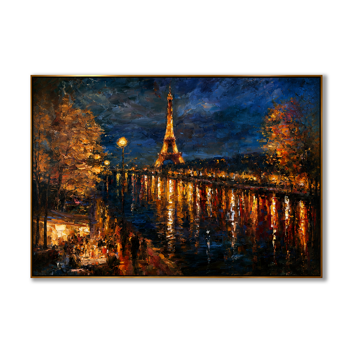 AVIORART Paris After Dark Wall Art Canvas