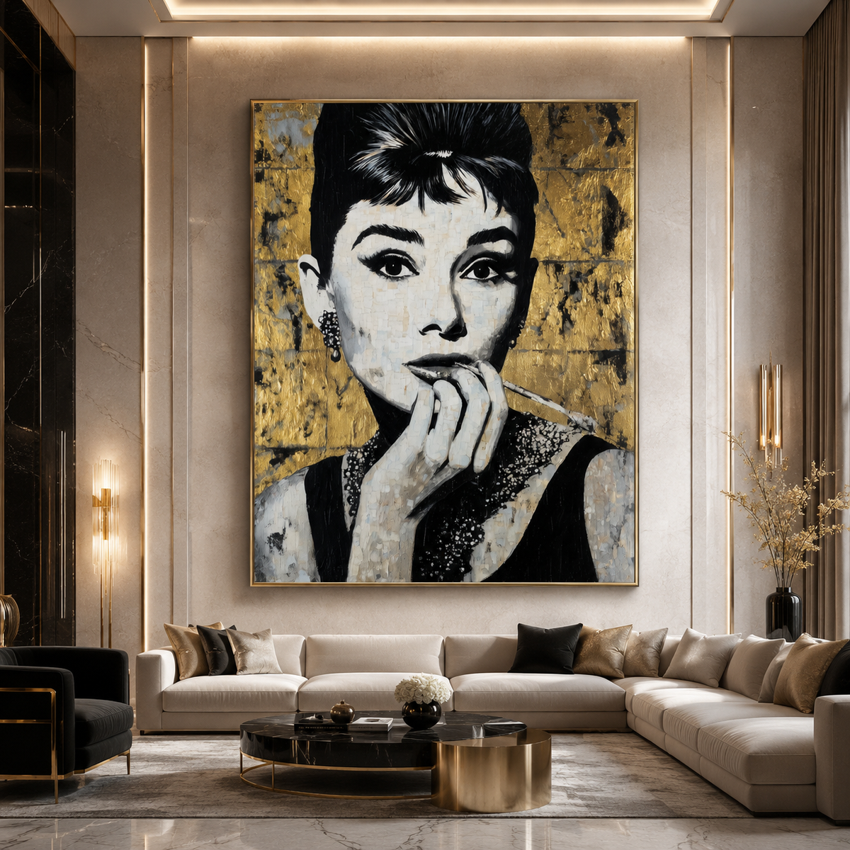 AVIORART Parisian Elegance 1960s Wall Art Canvas