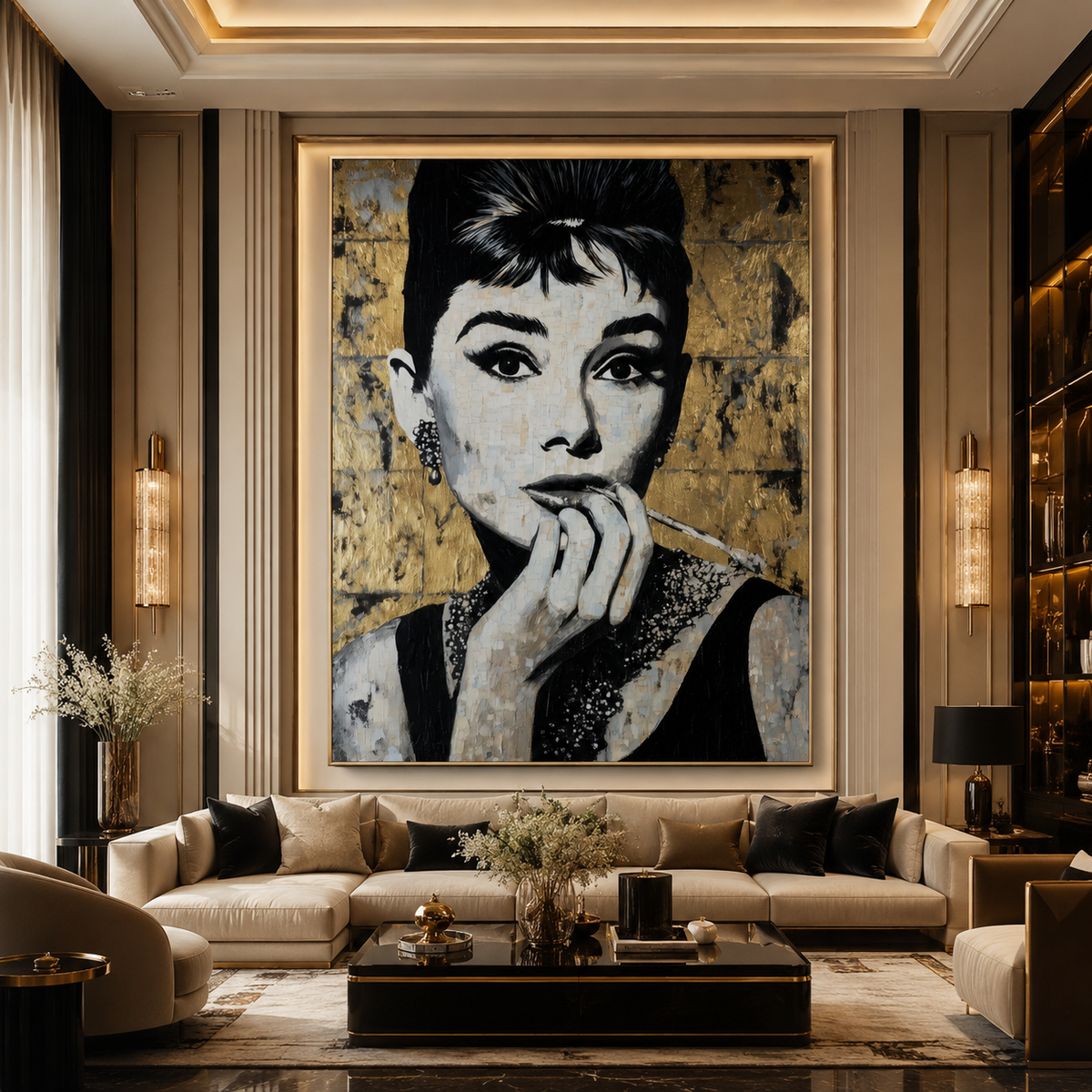 AVIORART Parisian Elegance 1960s Wall Art Canvas