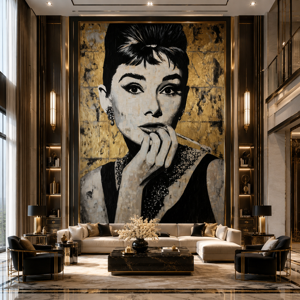 AVIORART Parisian Elegance 1960s Wall Art Canvas