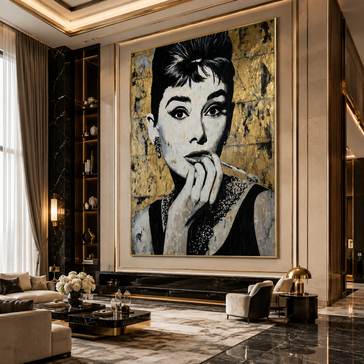 AVIORART Parisian Elegance 1960s Wall Art Canvas
