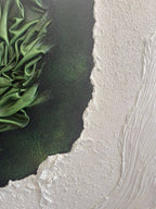 AVIORART Emerald Tides Wall Art Canvas