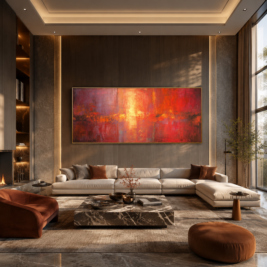 AVIORART Prosperous Glow Wall Art Canvas