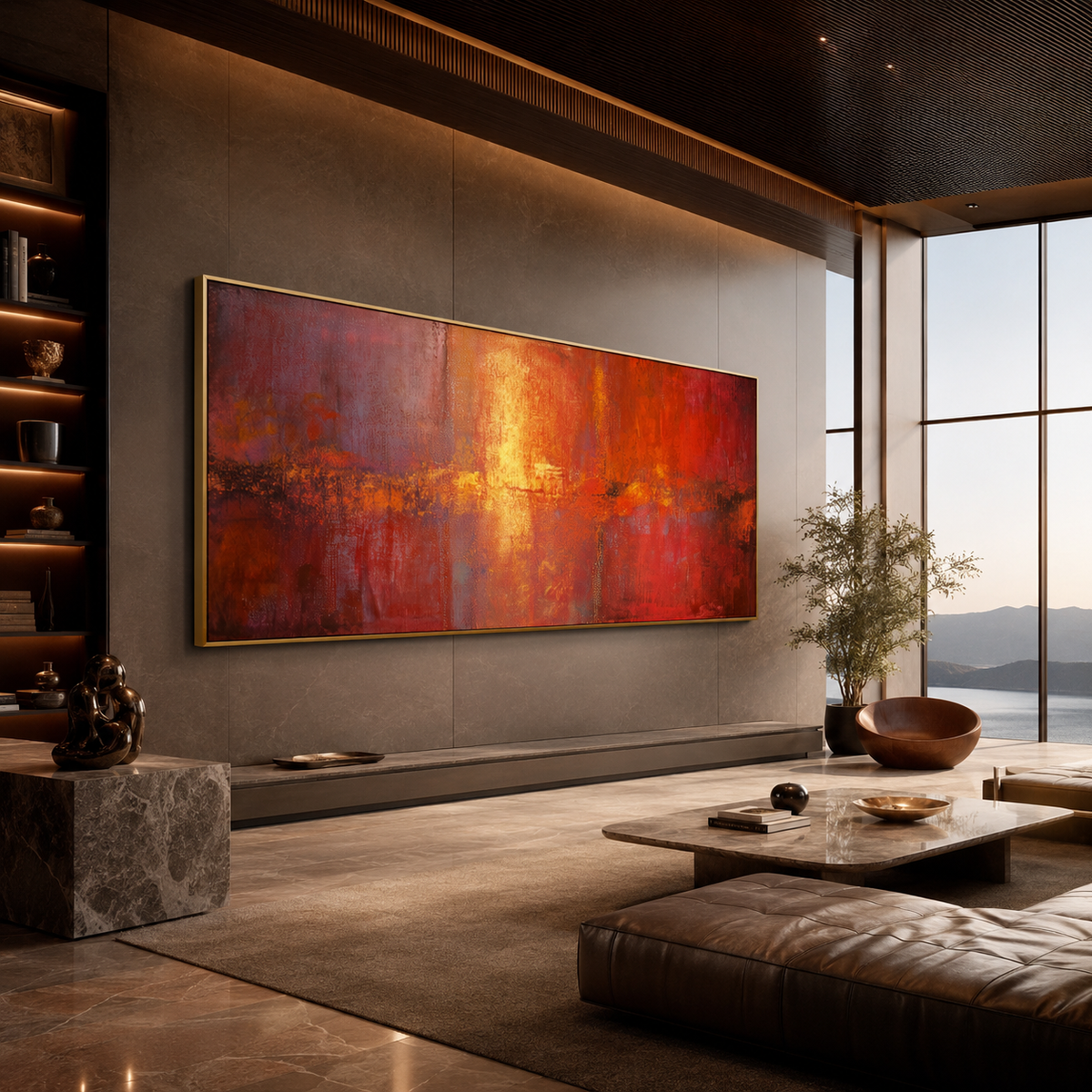 AVIORART Prosperous Glow Wall Art Canvas