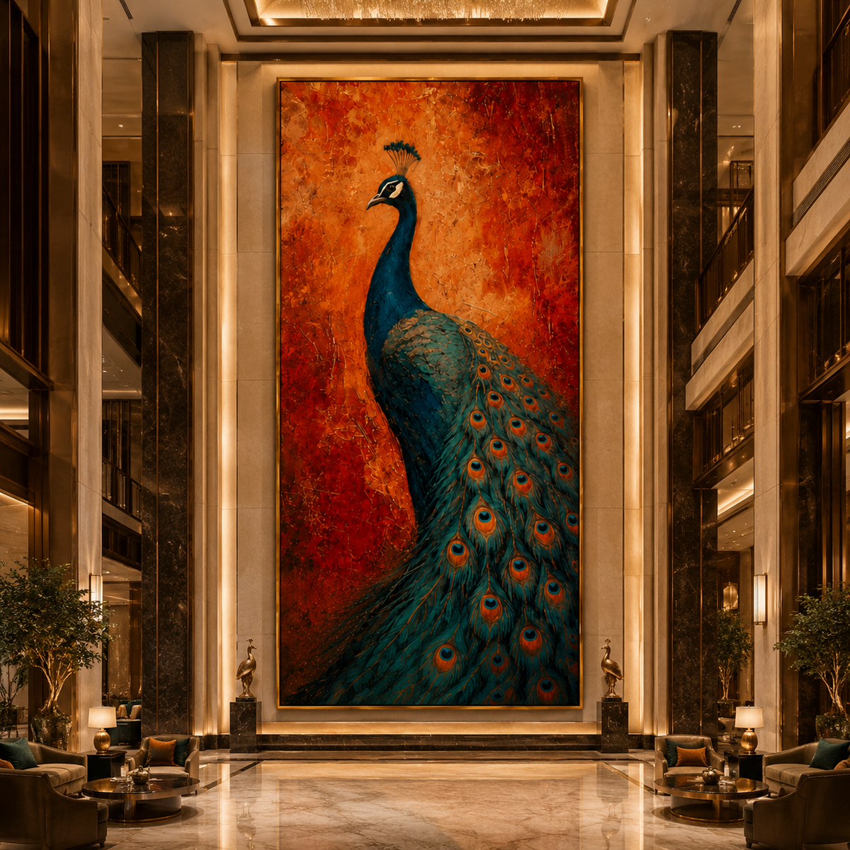 AVIORART Proud Presence Wall Art Canvas