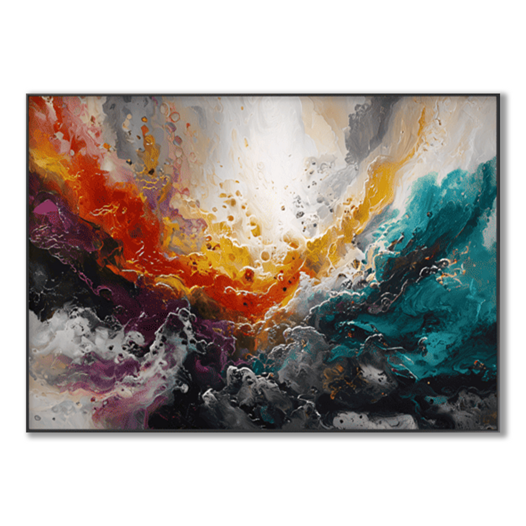 AVIORART Pulse of Creation Wall Art Canvas