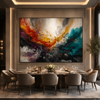 AVIORART Pulse of Creation Wall Art Canvas