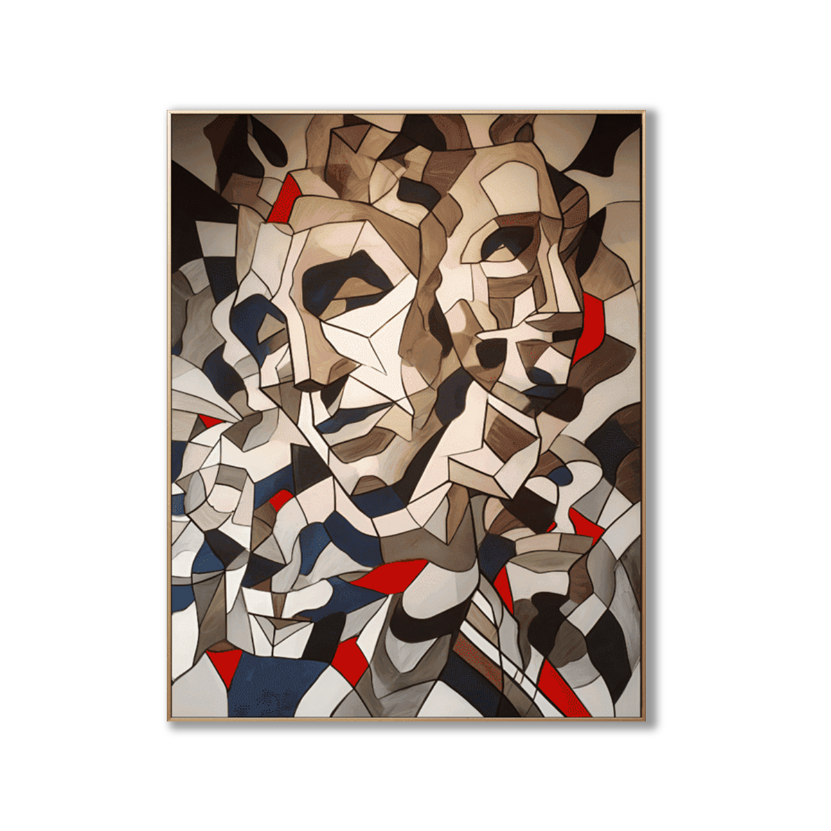 AVIORART Puzzle of the Mind Wall Art Canvas