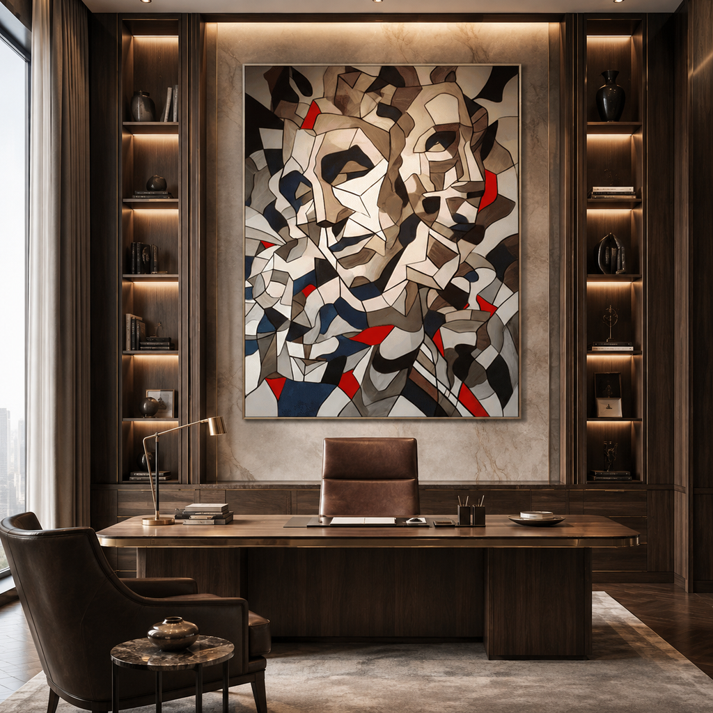AVIORART Puzzle of the Mind Wall Art Canvas