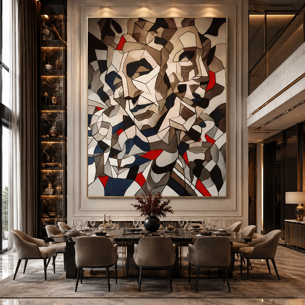 AVIORART Puzzle of the Mind Wall Art Canvas