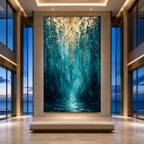 AVIORART Wall Art Canvas Rain of Fortune