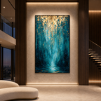 AVIORART Wall Art Canvas Rain of Fortune