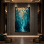 AVIORART Wall Art Canvas Rain of Fortune