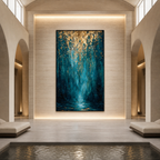 AVIORART Wall Art Canvas Rain of Fortune