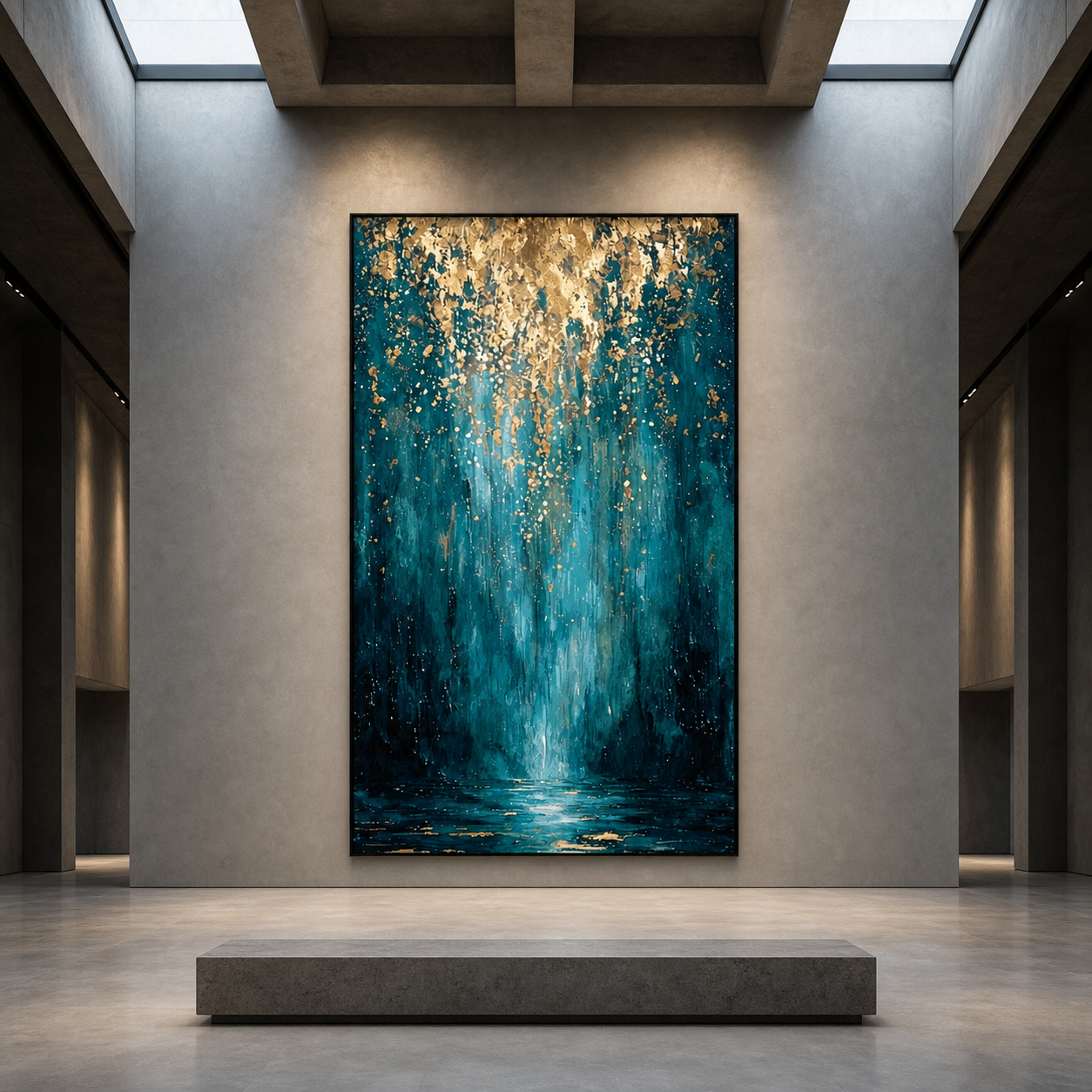 AVIORART Wall Art Canvas Rain of Fortune