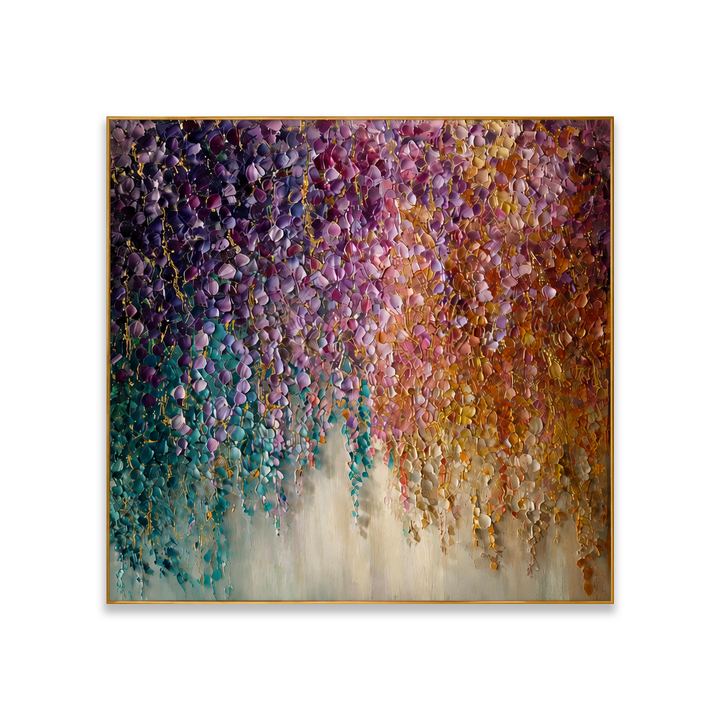 AVIORART Raining Colors Wall Art Canvas