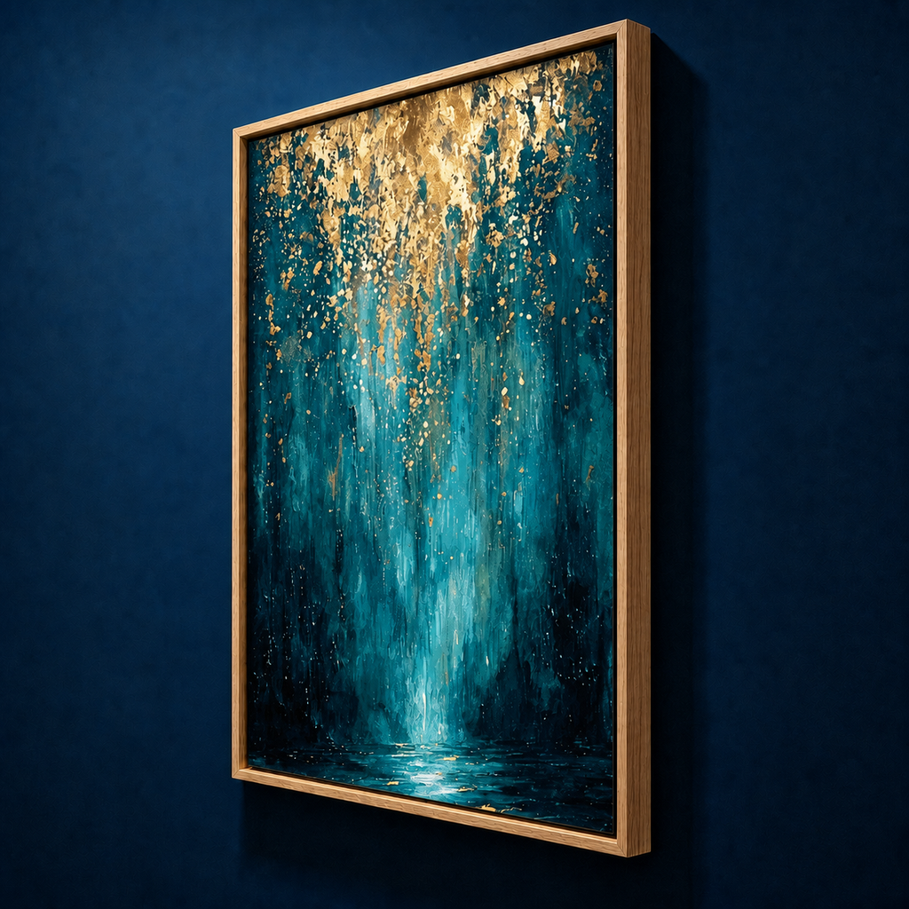 AVIORART Wall Art Canvas Rain of Fortune