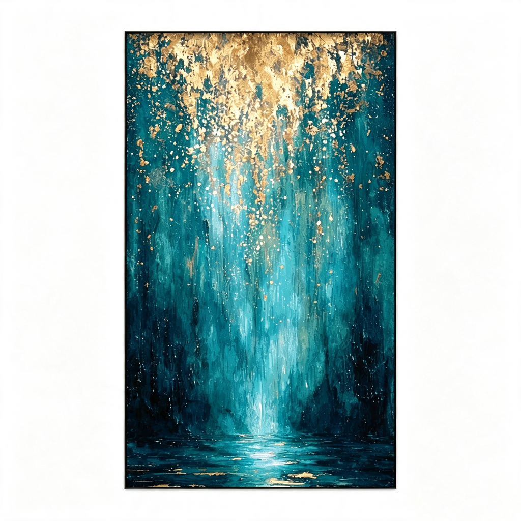 AVIORART Wall Art Canvas Rain of Fortune