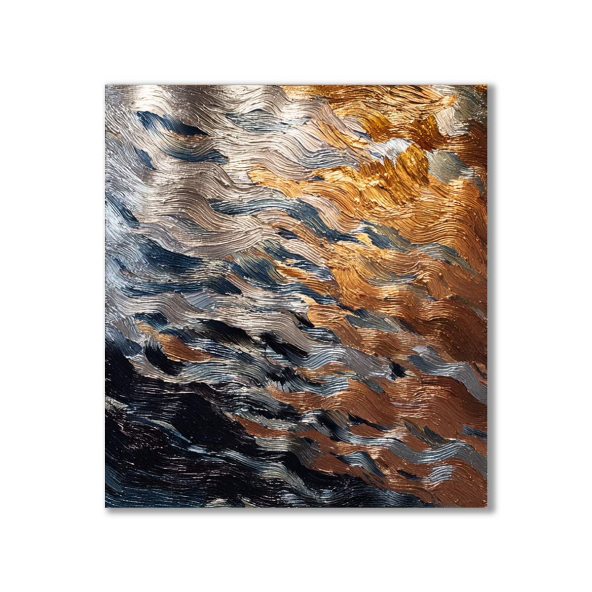 AVIORART Ripples of Change Wall Art Canvas