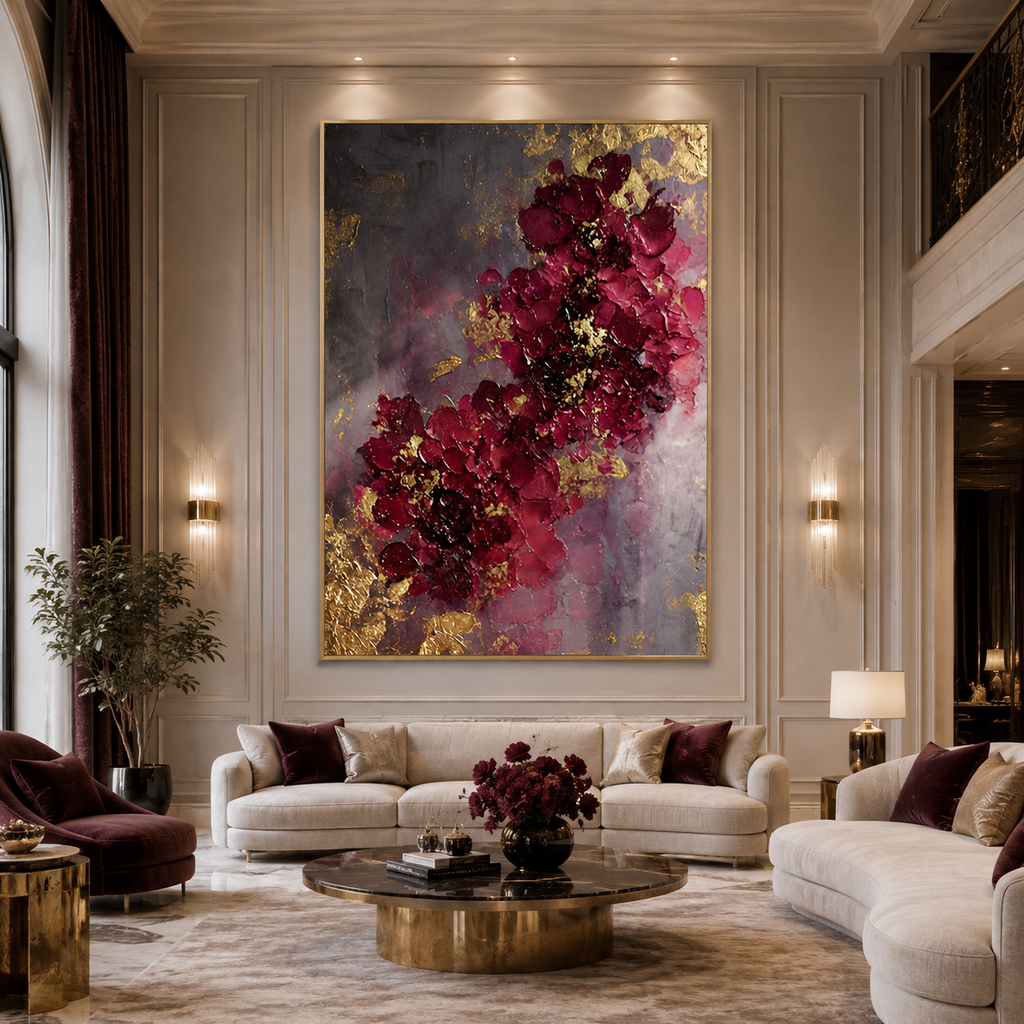 AVIORART Rose Relic Wall Art Canvas