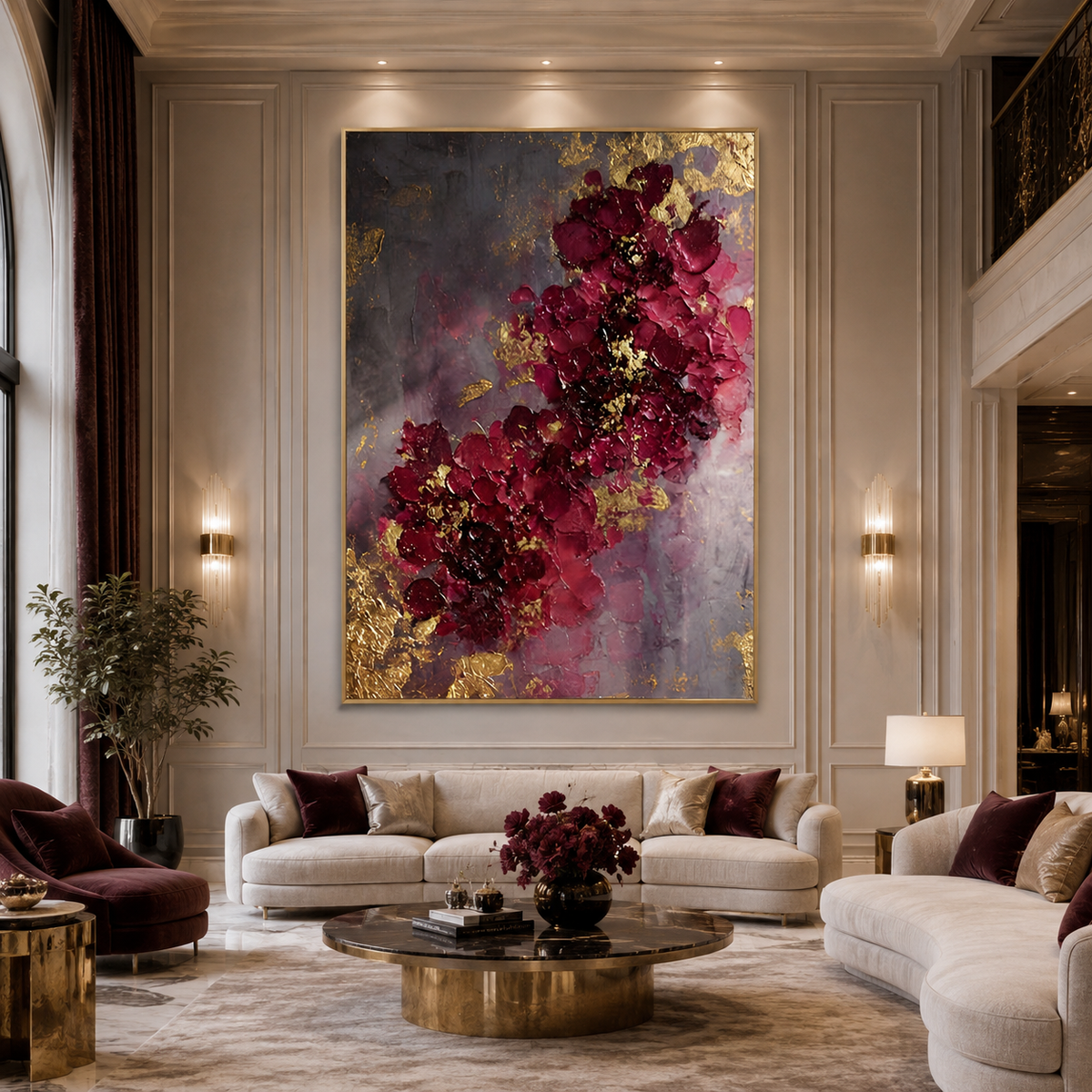 AVIORART Rose Relic Wall Art Canvas