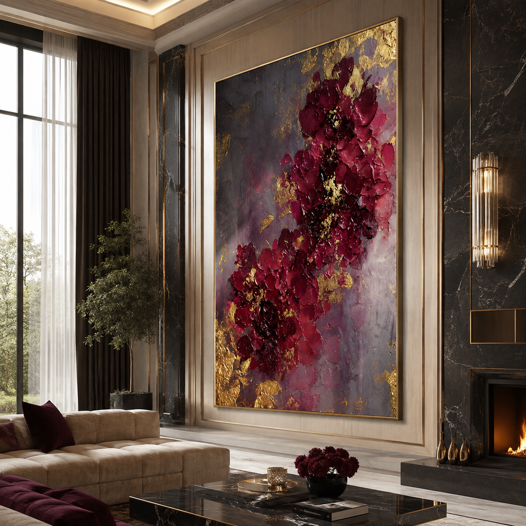 AVIORART Rose Relic Wall Art Canvas