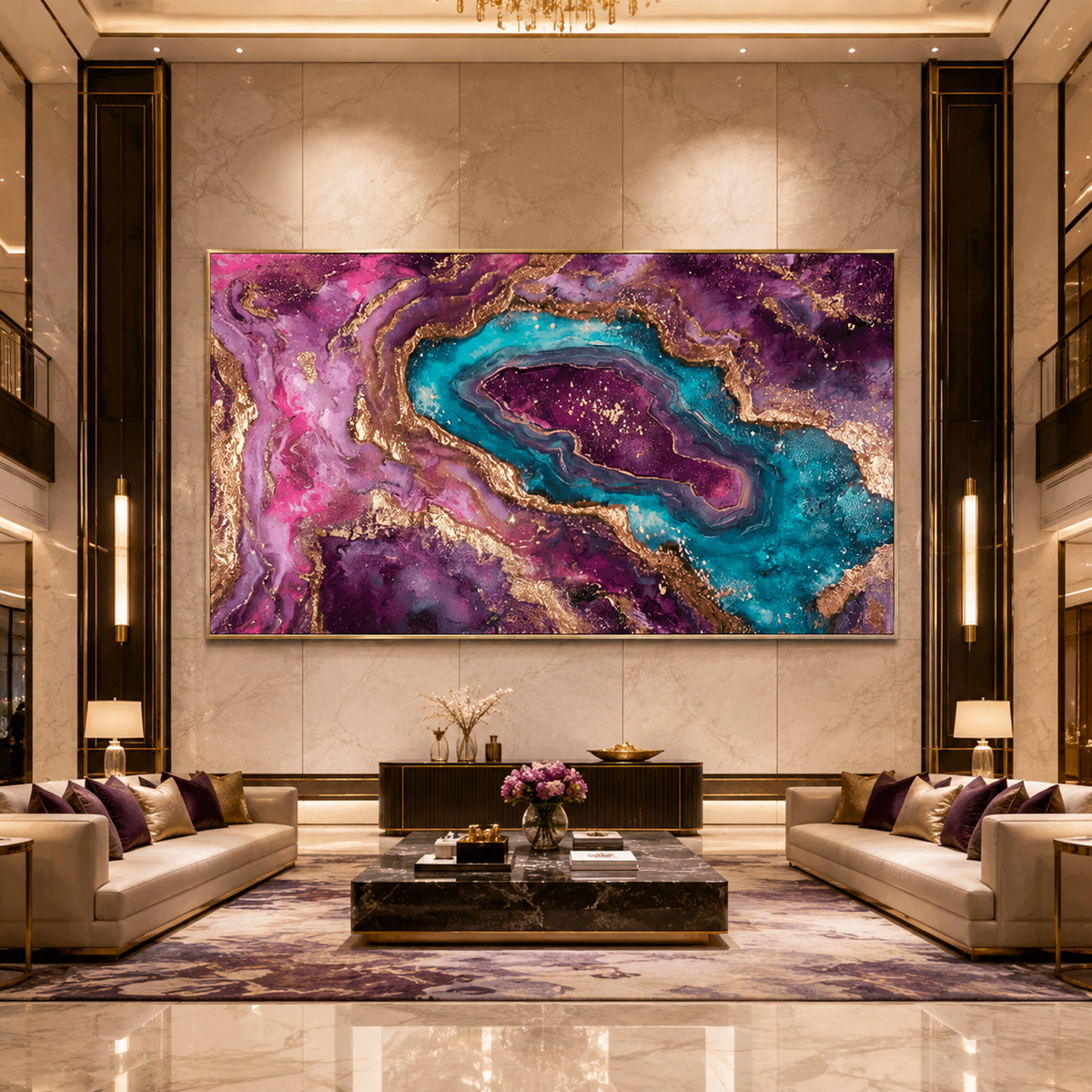 AVIORART Royal Tidepool Wall Art Canvas