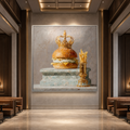 AVIORART Royal Burger Wall Art Canvas