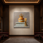 AVIORART Royal Burger Wall Art Canvas