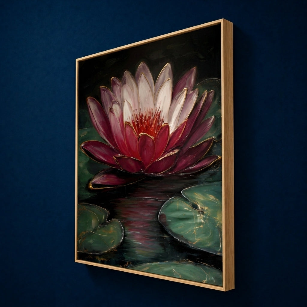 AVIORART Sacred Lotus Wall Art Canvas